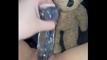 ARABIAN SNOWWHITE FUCKING HERSELF BY GLASS DILDO-BEST SAUDI TEEN AMATEUR-IN LOS ANGELES-WANTS BBC-USA