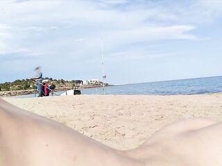 Real Amateur Wife Nude in Public Beach