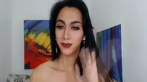 Horny Shemale Doing Hard Anal Toying