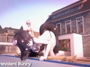 Growth treats (Giantess growth animation)