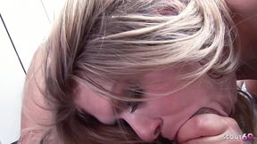 Blonde MILF Alysha Gets Thoroughly Fucked in Her Boss Office in Front of an Audience