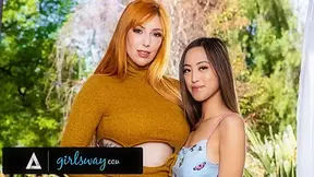 GIRLSWAY - Lauren Phillips And Alexia Anders Spend Their Spring Break Home Masturbating Together