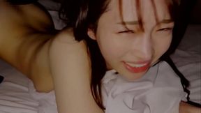 【実はド変態な清楚系美人JDをハメ撮って晒し散らかす！第二部】カフェで聞いた話では、首を●められるのが好きというハードな性癖、興味が湧く&hellip_。