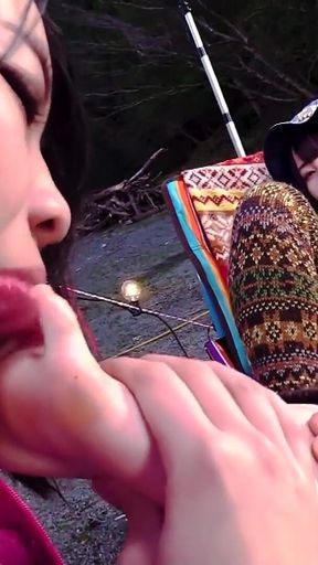 Saku Kurosaki’s Sweaty Toes on Fuka Nagano’s Tongue. That Taste Obsesses You. What Else Do You Want to Smell Now?