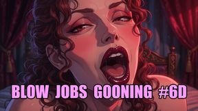 Blow Jobs Gooning #6D: Mesmerizing Throat Obedience (Animated, Music, Text)