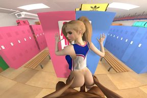 Fvr - 20 - Meet the Cheerleader at the Locker - Cherry