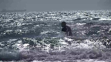 Siri's Big Tits Bounce On Romeo Price Beachside