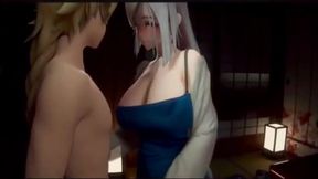 3D HQ Amazing Big Tits POV sex CowGirl 18+ POV w/ Sound Breast Expansion added