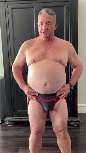 Wresting Coach Modeling Uniform