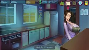 Ebony Anime Babe Gets Big Ass Fucked For Anal CReampie CumInMouth