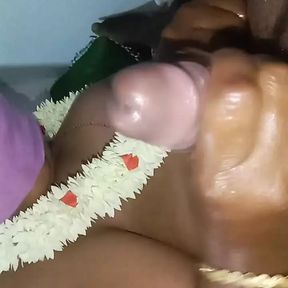 Tamil young aunty Hot hand job in homemade cheating sex Hot voice Big black cock sucking lovely fucking in Big natural boobs