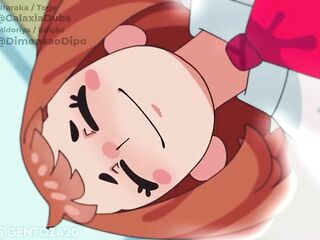 Uraraka's shy confession... that turned into hawt sex with a mysterious secret behind it.