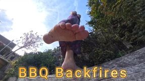 BBQ Backfires - Giantess Crush - 360VR