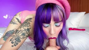 Vday Lipstick Cum + BJ