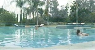Jenna J Ross Enjoys a Sensational Moment by the Pool - Must See!