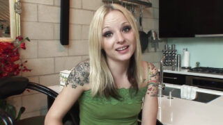 Interracial cum in mouth &#8211; tattooed shaved pussy Faye Runaway getting anal fuck by BBC Nathan Threat