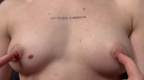 Close up Play Nipples