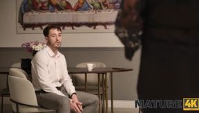 MATURE4K. Coffee and Cunt
