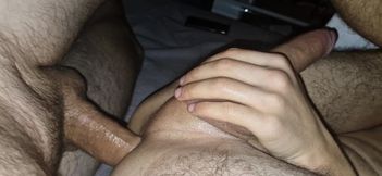 Cum in the Ass, Stepdaddy Fucked the Twink Hard and Filled His Hole with Cum