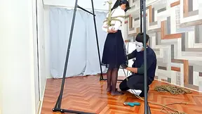 Masochist Woman Tied Up Application