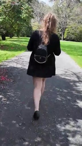 Key moment from &quot;Public Flashing With Lovense Lush&quot;