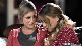 Husband brought another women and fucks her with his wife