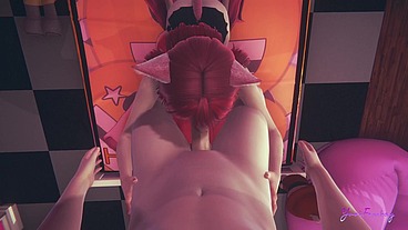 Yaoi Femboy - Erito sucks a big cock in his room - Sissy Crossdresser Anime Manga Japanese Asian Game Porn