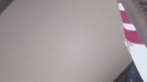 Office shoeplay and foot play