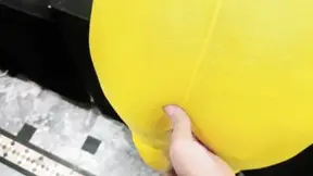 Aunty gets a massive cock in doggy-style