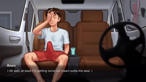 Hentai cartoon character in summer time saga new