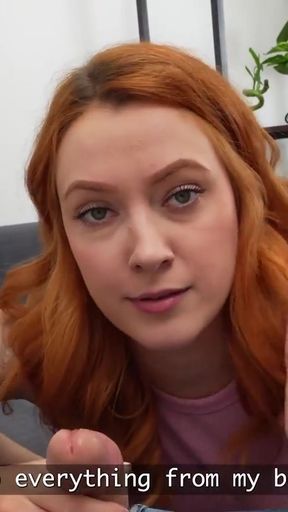 VIP4K. Horny Ginger Likes to Try Another Big Dick   Clip 1