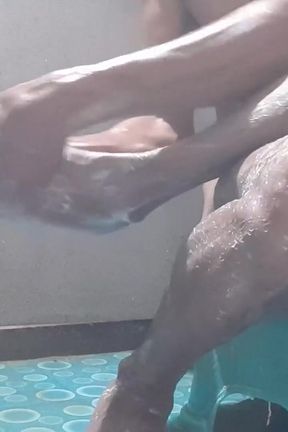 Bathroom Shower Home Indian Man Big Hair Cock Black Fuck