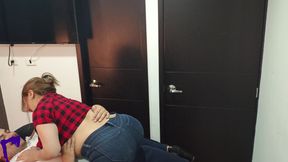 Unfaithful Curvy Latina MILF Amateur Gives POV Blowjob and Handjob, Cum on Tits and Swallows Homemade