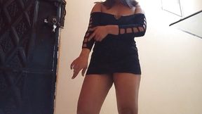 Beautiful Student Tells Her Experience in the Fuck She Gave Her Teacher While She Tells It, She Excites Him and Masturbates D
