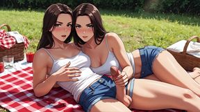 Shemale with Big Cock Likes Anal Sex in Her Big Ass - Ai Generated Hentai