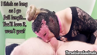 Deepthroat Training: Open Mouth vs Plump Lips Wrapped Tightly Around The Cock - What Do You Prefer?