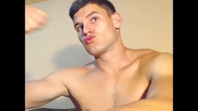 Sweet Laurence Shows Off His Muscles, Cock and Ass