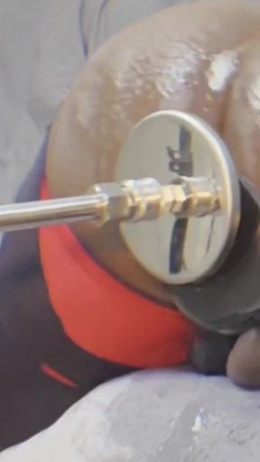 Powerful moment from "DipsoDeep - Bubble Butt Lubes Up and gets Wet and Wild"