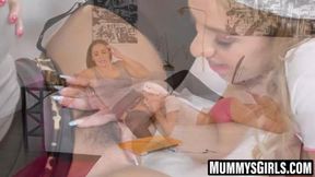 Khloe Kapri pleasured by MILF Sheena's voluptuous figure