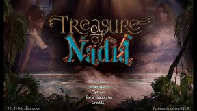 treasure of nadia - all sex scenes [pornplay hentai game] ep.78 sniffing milf panties and threesome dirty role play with my gf s step mom