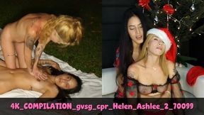 4K COMPILATION girl vs girl cpr Helen Star + Ashlee Rose 2 70099