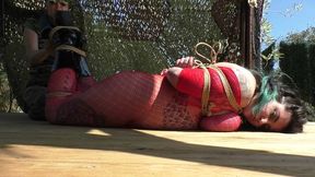 Cruel Rope Hogtie Breast Predicament for spanish Lilith Kobayashi - Part 2 wmv