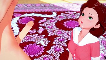 The Milf Annie Hughes is giving you a BlowJob - Iron Giant 3D Porn Parody