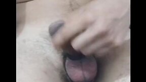 Good night: estim cumshot & milking