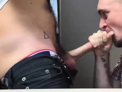 Fucking a buddy in a toilet that is public