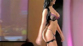 Amazing Slow Motion Fashion Show - Davalos Twins in Besame Lingerie