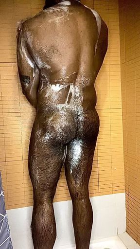 Hairy Man in the Bath