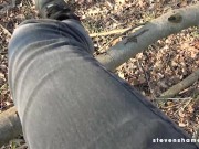 OUTDOORS! Hot load of cum for Arteya's mouth! StevenShame.dating