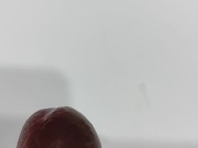 AitorXXL corrida en lavabo.