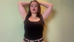 girl with cleavage got arrested